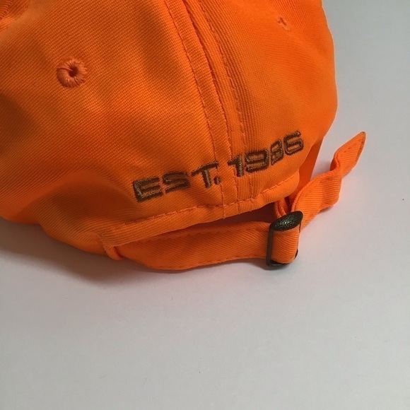 Team Realtree Neon Orange Camo Cap Adult ONE SIZE Baseball Hat Hunting Outdoors - Picture 14 of 15